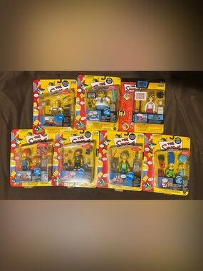 Vintage The Simpsons Large In Box Figurine Collection